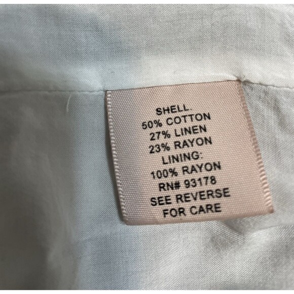 Philosophy Gingham Dress Black & White 6 Halter Linen Blend Lined Cocktail NWT - Picture 9 of 14